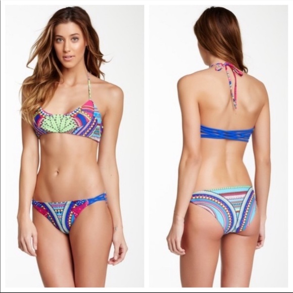 Mara Hoffman pattern bikini xs - Picture 5 of 10